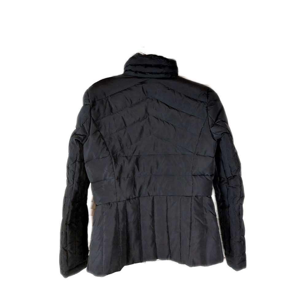 Kenneth Cole Reaction Womens Black Zip Down Puffer Jacket Sz XS - Picture 8 of 8